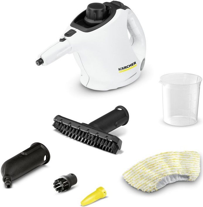 Пароочисник Karcher SC 1, 1200Вт, 200мл, 3Бар, білий