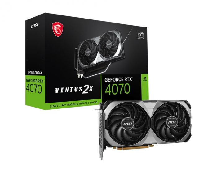 Відеокарта MSI GeForce RTX 4070 12GB GDDR6X VENTUS 2X E OC