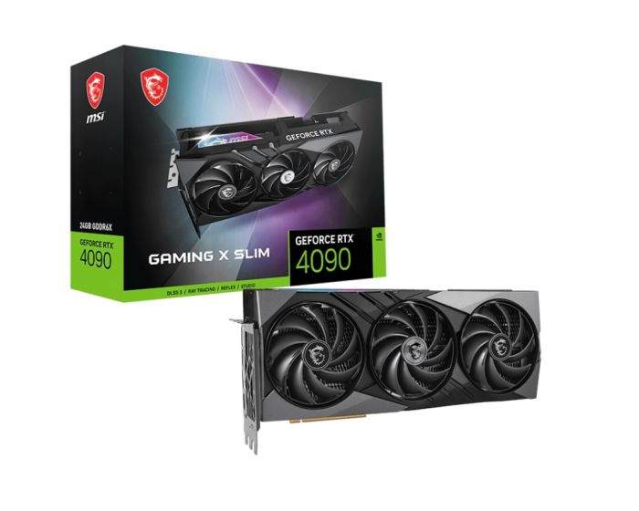 Відеокарта MSI GeForce RTX 4090 24GB GDDR6X GAMING X SLIM