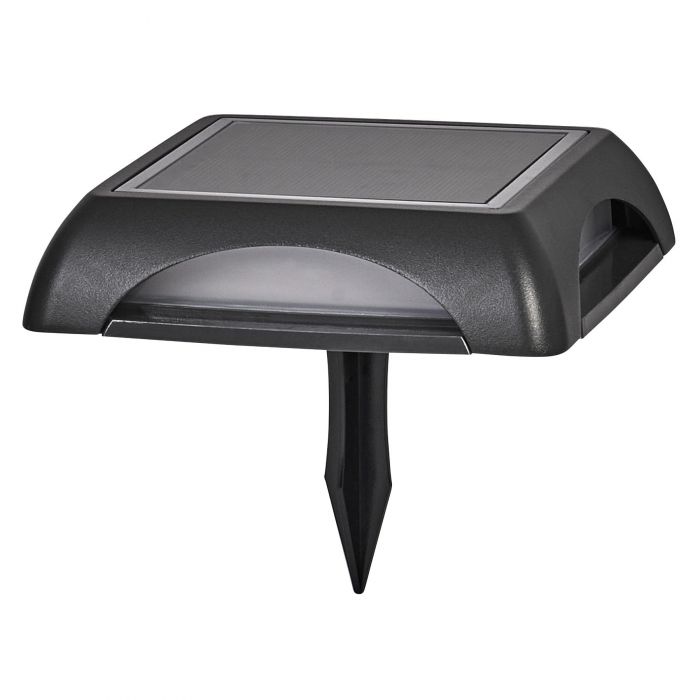 Світильник автономний LEDVANCE ENDURA STYLE SQUARE SOLAR UTILI 1.2Вт 3000K 60Лм чорний