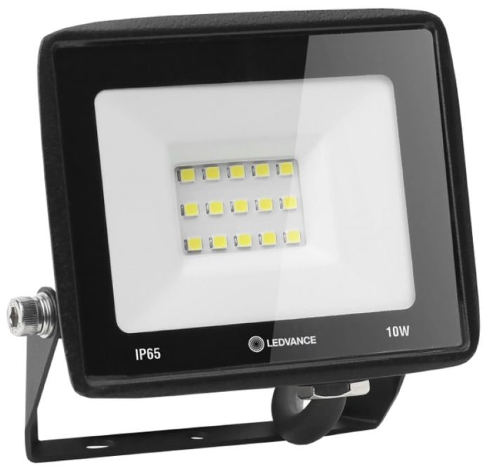 Прожектор LEDVANCE ECO 10Вт 1000Лм 6500K чорний
