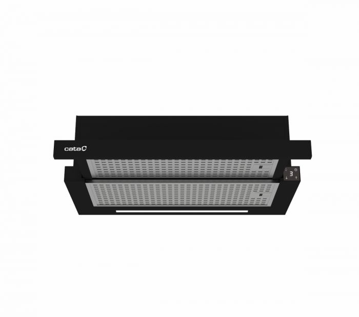 Витяжка Cata телескопічна, 60см, 698м.куб/год, TFH 6430 gbk, чорний