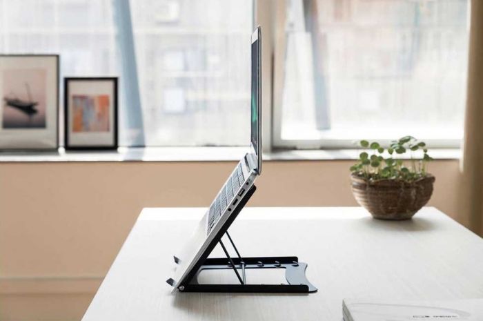 Підставка для ноутбука DIGITUS Mobile laptop stand, до 15'', чорна