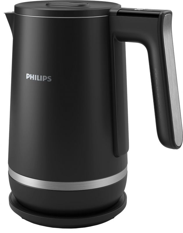 Електрочайник Philips Series 7000, Strix, з подвійними стінками, 6 темп.реж, чорний