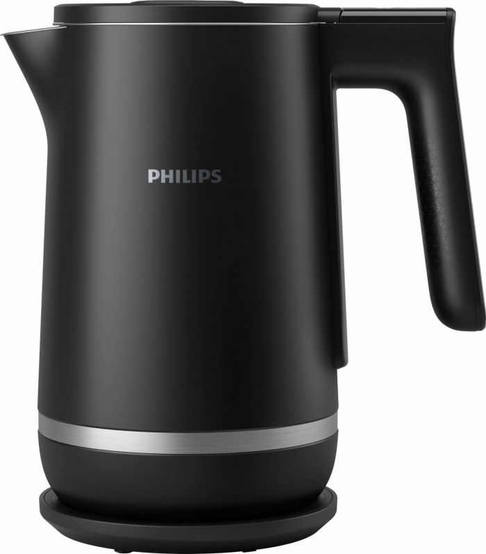 Електрочайник Philips Series 7000, Strix, з подвійними стінками, 6 темп.реж, чорний