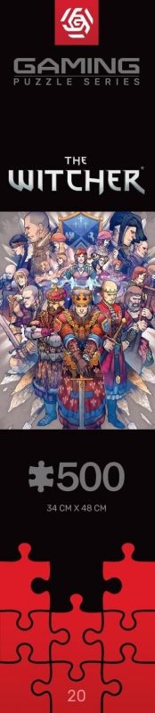 Пазл GoodLoot The Witcher Northern Realms 500 ел.