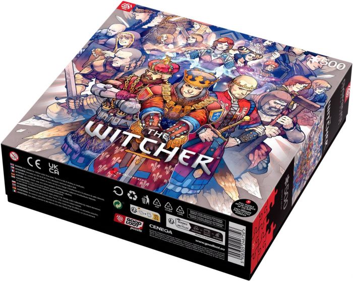 Пазл GoodLoot The Witcher Northern Realms 500 ел.