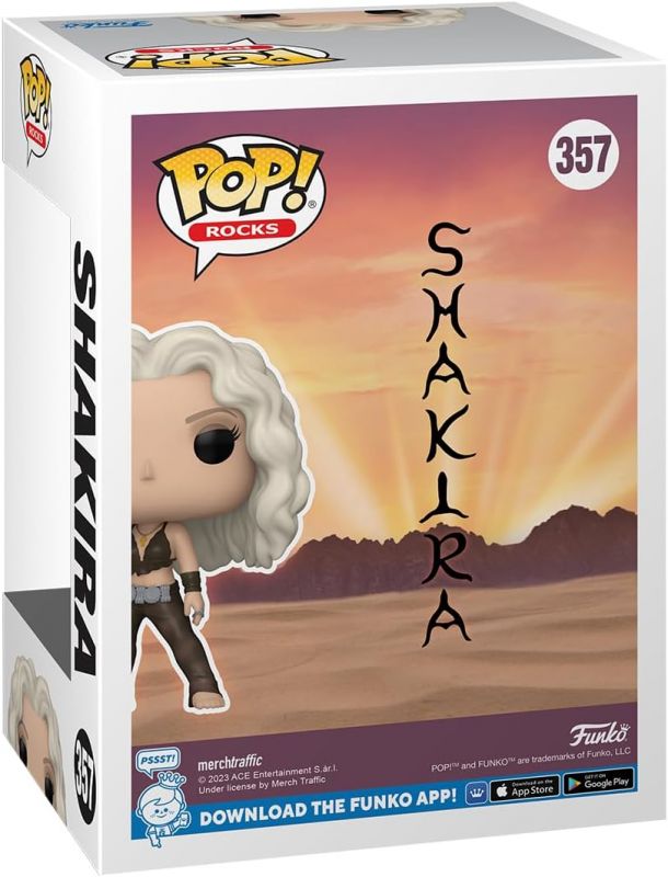 Фігурка Funko POP Rocks: Shakira (Whenever/Whenever)