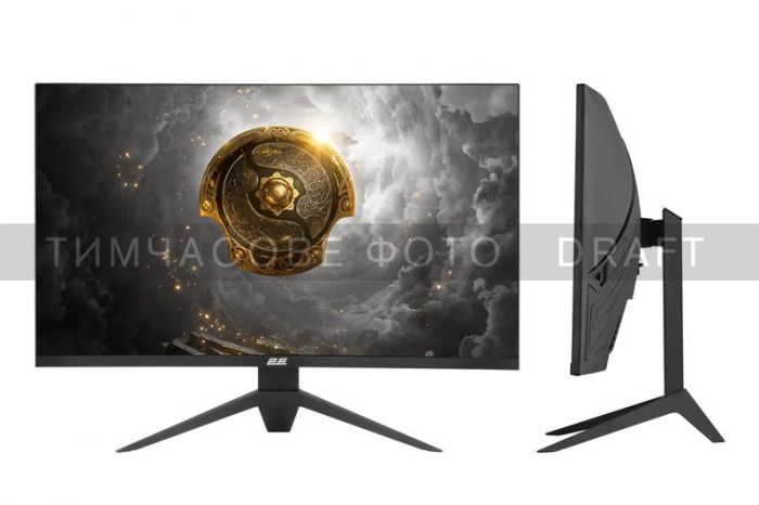 Монітор 2E GAMING 27" G2724BV HDMI, DP, VA, 2560x1440, 165Hz, 1ms, CURVED, FreeSync