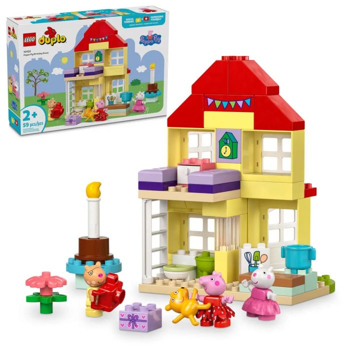 Конструктор LEGO DUPLO Peppa Pig Святковий будинок Пеппи
