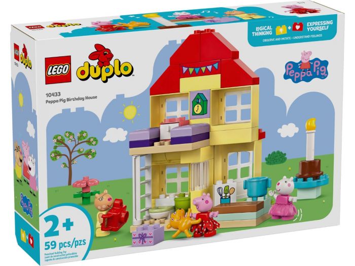 Конструктор LEGO DUPLO Peppa Pig Святковий будинок Пеппи