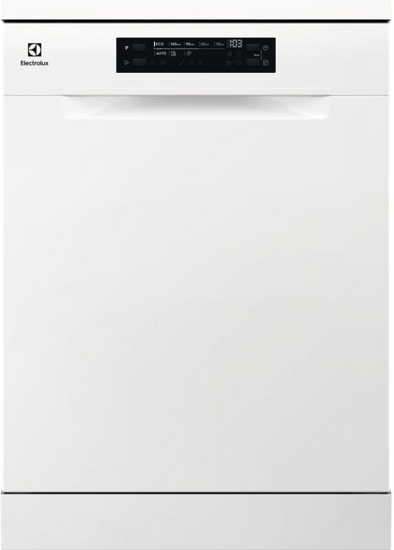 Посудомийна машина Electrolux, 14компл., A+++, 60см, дисплей, інвертор, 3й кошик, білий
