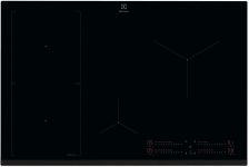 Варильна поверхня Electrolux індукційна, 80см, розширена зона, датчик кипіння, Hob2Hood, чорний