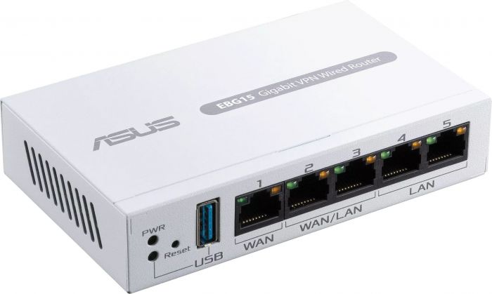 Маршрутизатор ASUS ExpertWiFi EBG15 2xGE LAN  1xGE WAN, 2xGE WAN/LAN, USB 3.2, BT