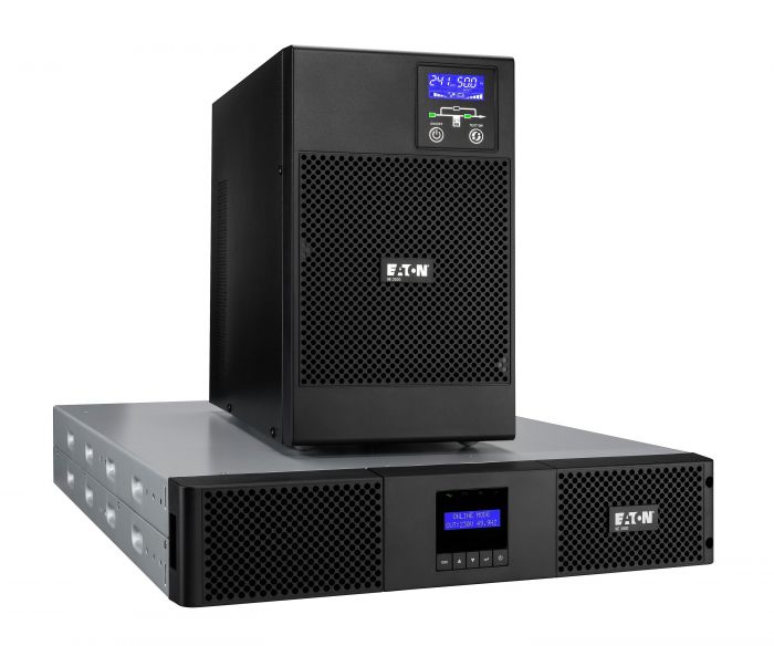 Джерело безперебійного живлення Eaton 9E, 1000VA/900W, RM 2U, LCD, USB, RS232, 4xC13