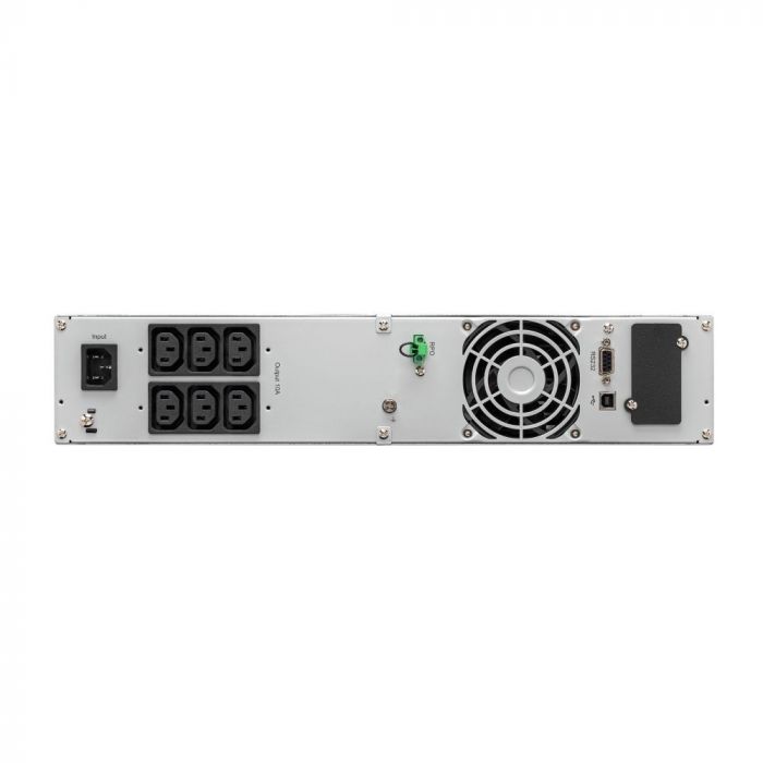 Джерело безперебійного живлення Eaton 9E, 2000VA/1800W, RM 2U, LCD, USB, RS232, 6xC13