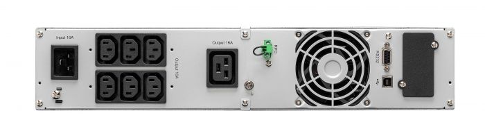 Джерело безперебійного живлення Eaton 9E, 3000VA/2700W, RM 2U, LCD, USB, RS232, 6xC13, 1xC19