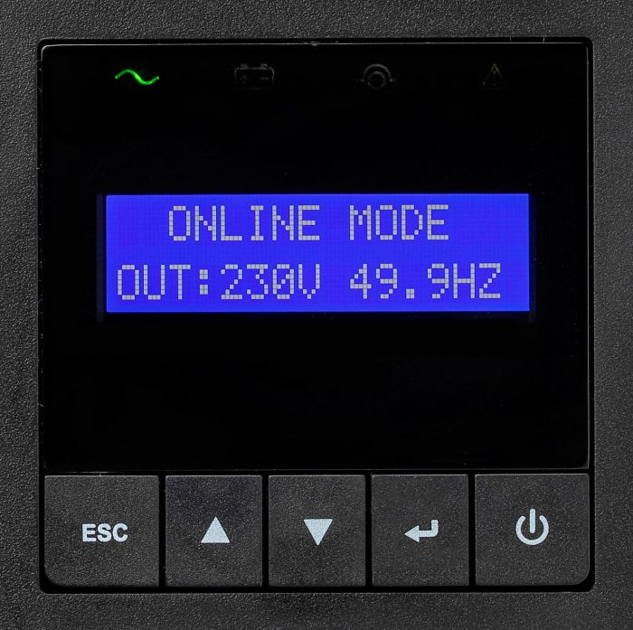 Джерело безперебійного живлення Eaton 9E, 3000VA/2700W, RM 2U, LCD, USB, RS232, 6xC13, 1xC19