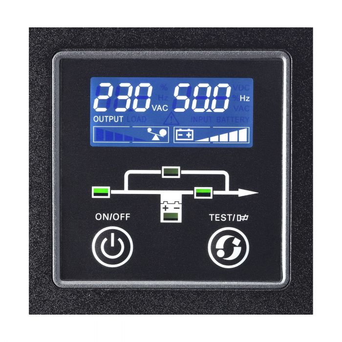 Джерело безперебійного живлення Eaton 9E, 6000VA/4800W, LCD, USB, RS232, Terminal in&out