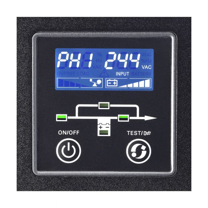 Джерело безперебійного живлення Eaton 9E, 6000VA/4800W, LCD, USB, RS232, Terminal in&out