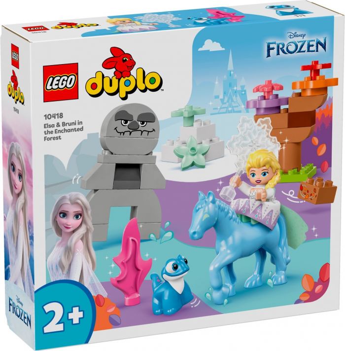 Конструктор LEGO DUPLO Disney Ельза й Бруні в Зачарованому лісі