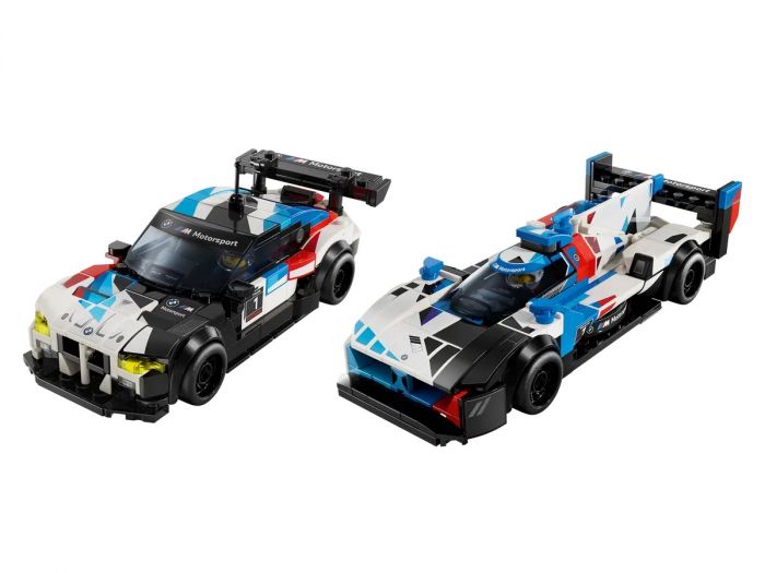 Конструктор LEGO Speed Champions Автомобілі для перегонів BMW M4 GT3 і BMW M Hybrid V8