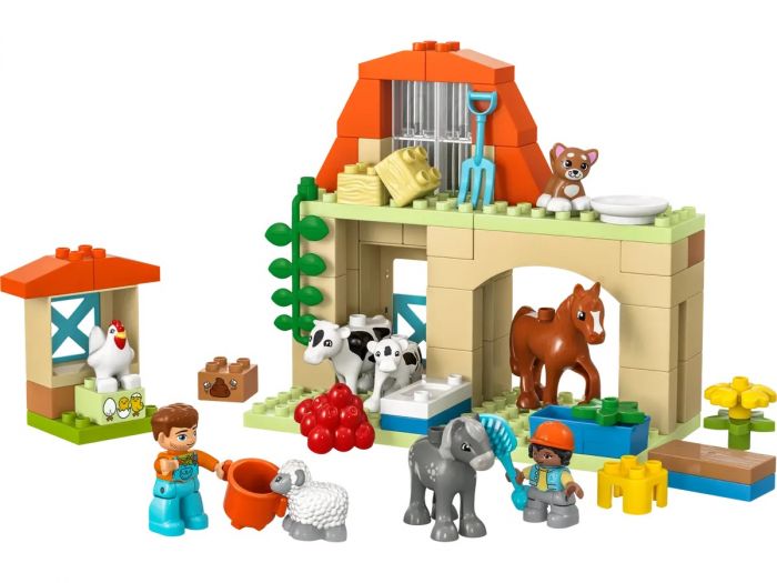 Конструктор LEGO DUPLO Town Догляд за тваринами на фермі