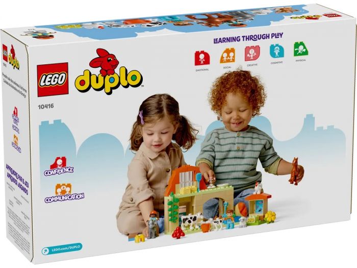 Конструктор LEGO DUPLO Town Догляд за тваринами на фермі