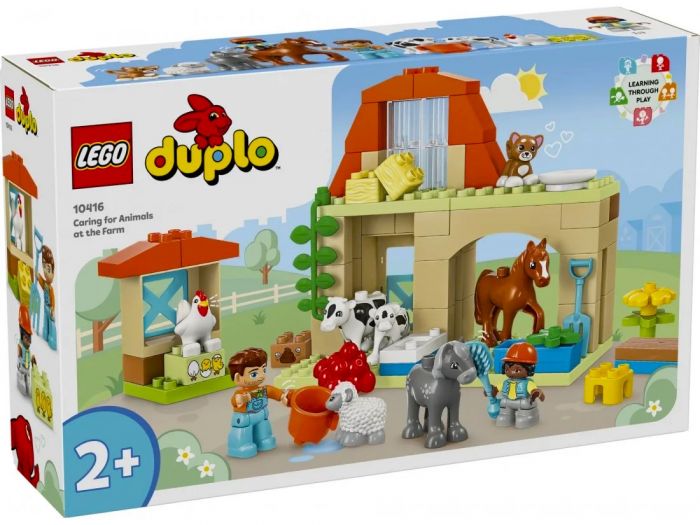 Конструктор LEGO DUPLO Town Догляд за тваринами на фермі