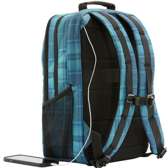 Рюкзак для ноутбука HP, Campus XL, 16.1", поліестер, блакитний