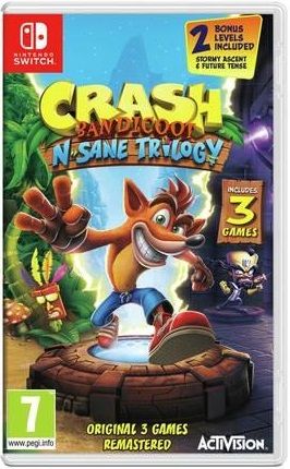 Гра консольна Switch CRASH BANDICOOT N. SANE TRILOGY, картридж