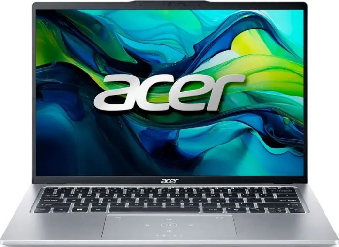 Ноутбук Acer Swift Go 14 SFG14-73T 14" WUXGA IPS Touch, Intel U7-155H, 32GB, F1TB, UMA, Win11, сріблястий