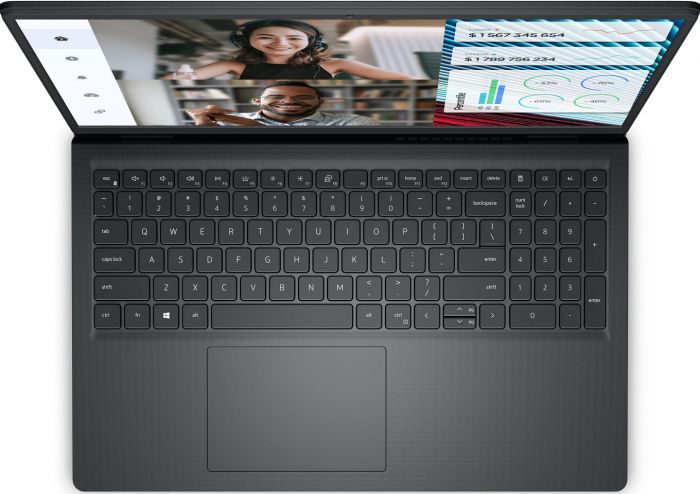 Ноутбук Dell Vostro 3520 15.6" FHD AG, Intel i3-1215U, 8GB, F256GB, UMA, Lin, чорний