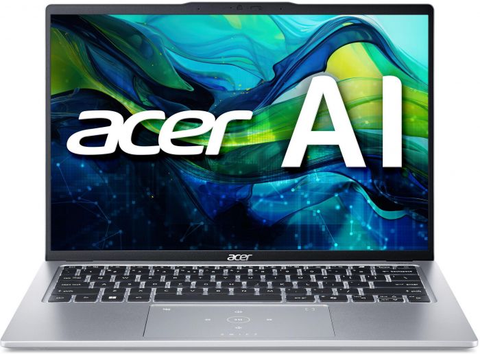 Ноутбук Acer Swift Go 14 SFG14-73 14" 2.2k IPS, Intel U5-125H, 16GB, F1TB, UMA, Lin, сріблястий