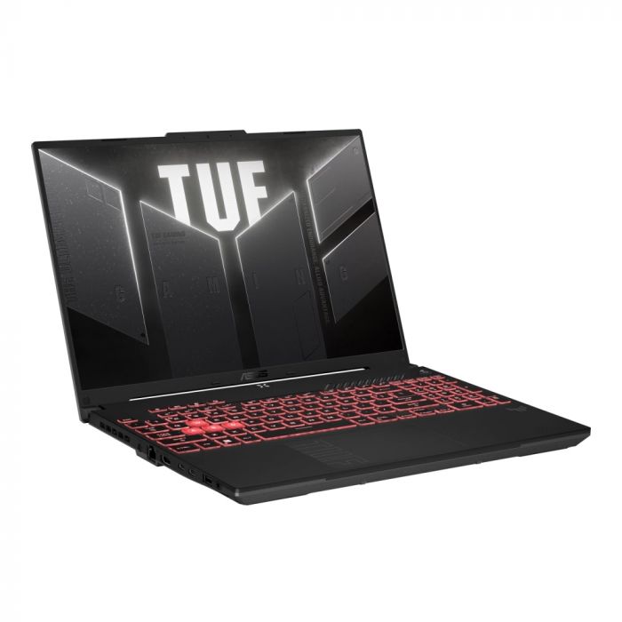 Ноутбук ASUS TUF Gaming A16 FA607PI-QT029 16" QHD+ IPS, AMD R9-7845HX, 16GB, F1TB, NVD4070-8, NoOS, Сірий