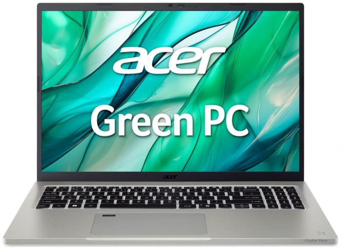 Ноутбук Acer Aspire Vero AV16-51P 16" WUXGA IPS, Intel U7-155U, 16GB, F1TB, UMA, Win11, сірий