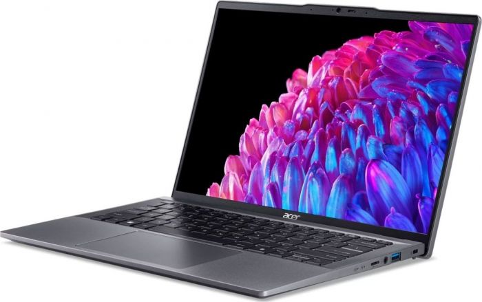 Ноутбук Acer Swift Go 14 SFG14-63 14" 2.8K OLED, AMD R7-8845HS, 32GB, F1TB, UMA, Win11, сірий