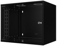 Шафа MIRSAN 19", 12U, SOHO, 535x600 мм, максимально 30 кг, чорна