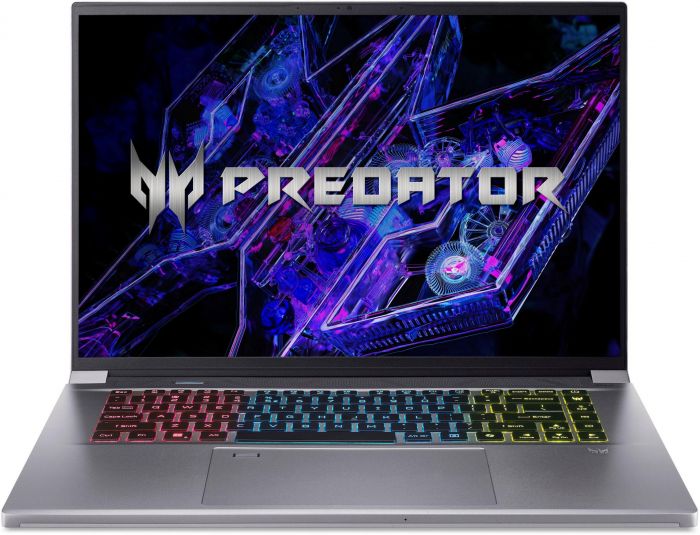 Ноутбук Acer Predator Triton Neo 16 PTN16-51 16" WQXGA, Intel U9-185H, 32GB, F1TB, NVD4060-8, Lin, сріблястий