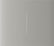 Кнопка центральна для двоклавішного вертикального вимикача Ajax CenterButton Vertical 2-gang for LightSwitch, Jeweler, бездротовий, oyster