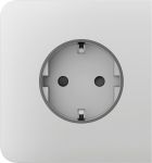 Бічна панель для вбудованої розетки Ajax SideCover for Outlet Basic, білий
