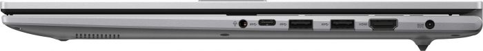 Ноутбук ASUS Vivobook 17 X1704ZA-AU144 17.3" FHD IPS, Intel i3-1215U, 8GB, F512GB, UMA, noOS, Сріблястий
