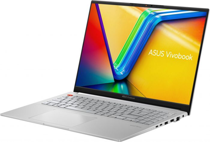 Ноутбук ASUS Vivobook Pro 16 K6602VU-N1105 16" WUXGA IPS, Intel i5-13500H, 16GB, F512GB, NVD4050-6, NoOS, Сріблястий