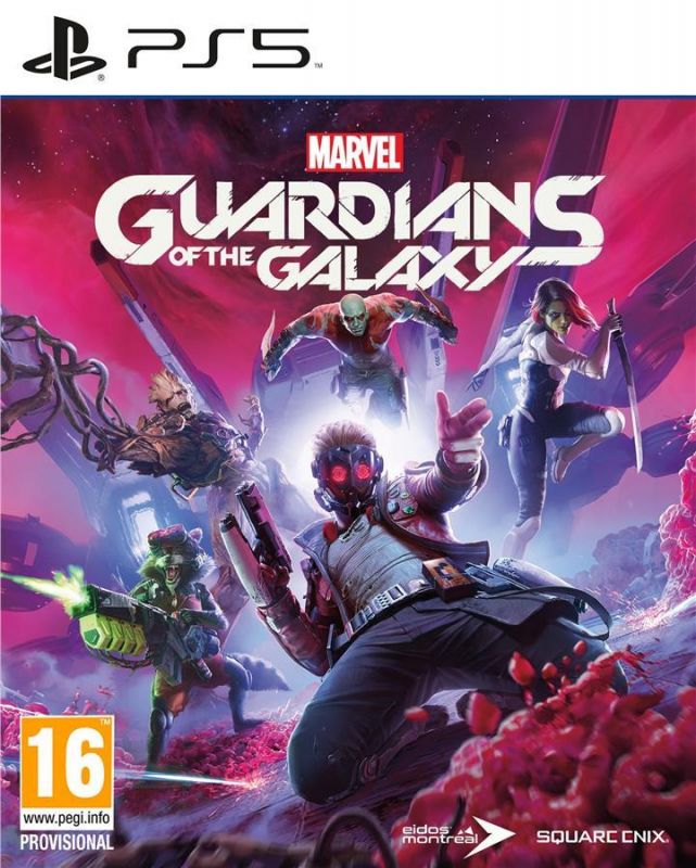 Гра консольна PS5 Marvel's Guardians of the Galaxy, BD диск