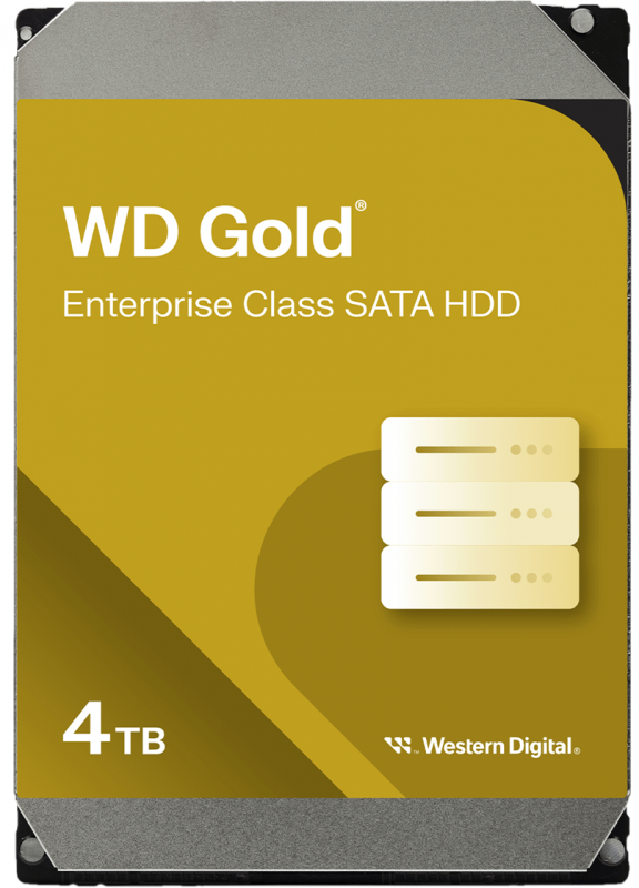 Жорсткий диск WD  4TB 3.5" 7200 256MB SATA Gold