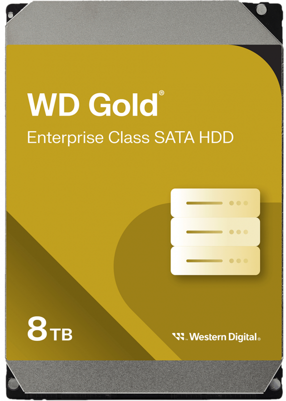 Жорсткий диск WD  8TB 3.5" 7200 256MB SATA Gold