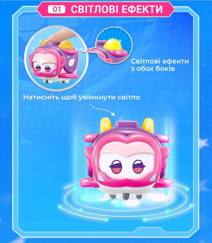 Ігрова фігурка Super Wings Super Pet Еллі улюбленець (Ellie pet), світло