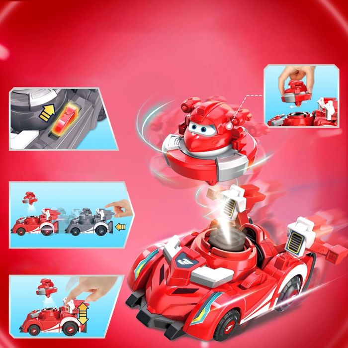 Ігровий набір Super Wings Spinning Vehicle Джетт (Jett)