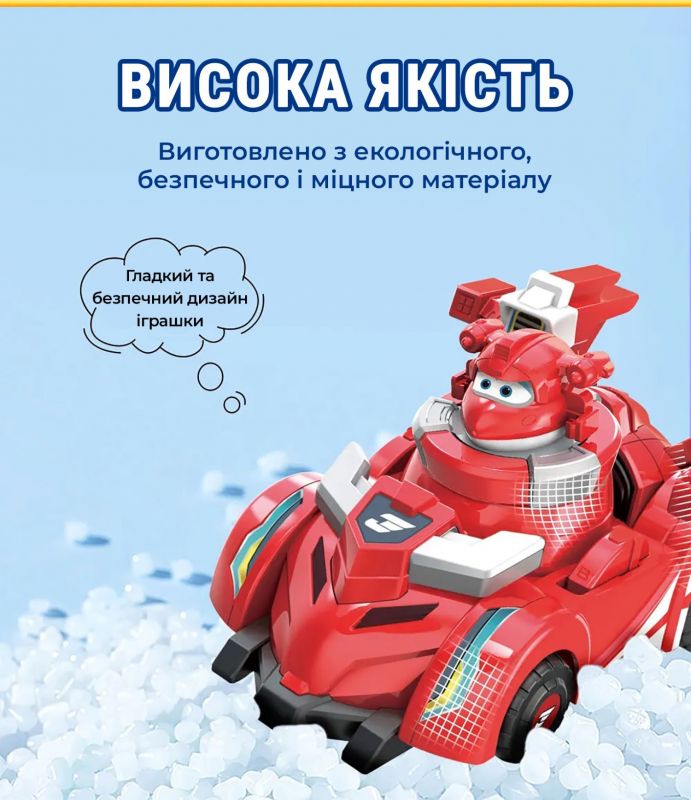 Ігровий набір Super Wings Spinning Vehicle Джетт (Jett)