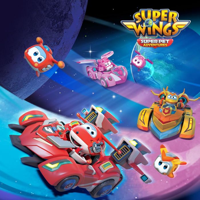 Ігровий набір Super Wings Spinning Vehicle Джетт (Jett)